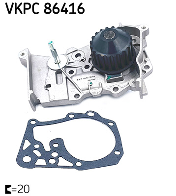 SKF Vízpumpa VKPC86416_SKF